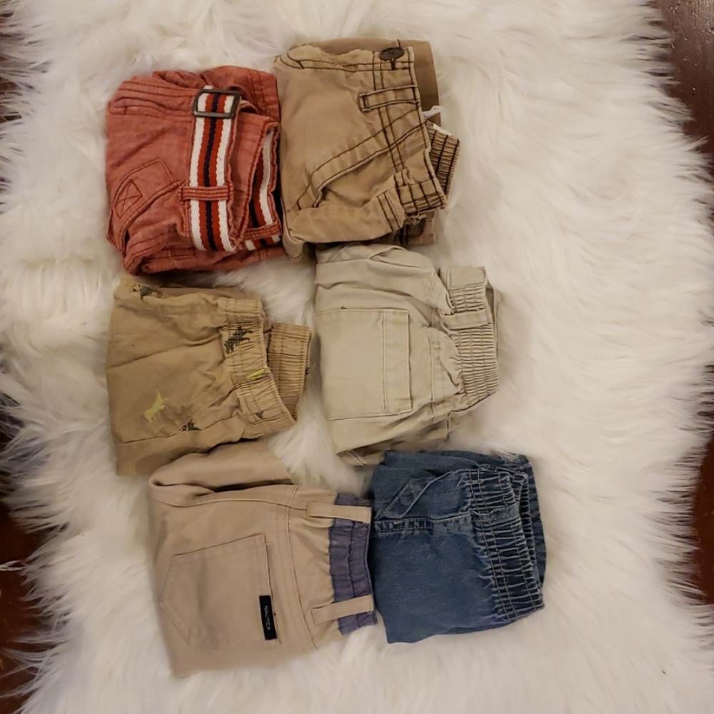 Toddler Boy 12 mo shorts clothes lot
